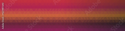 Abstract color Low-Polygones Generative Art background illustration