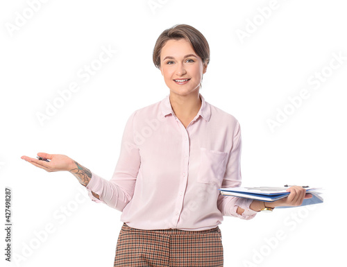 Portrait of female psycholo...