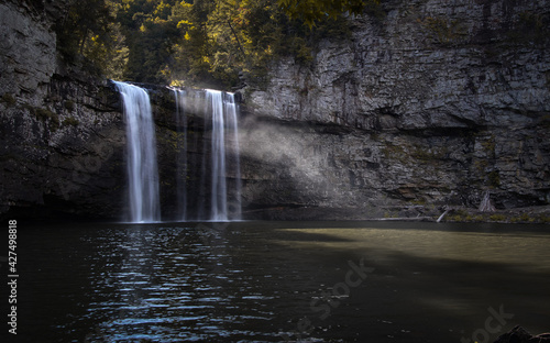 Cane creek falls in fall creek falls state park in Tennessee