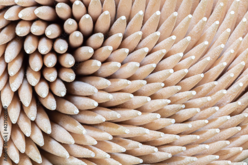 close-up of toothpicks close-up of toothpicks