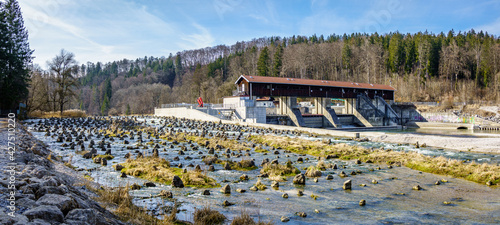 old sluice in bavaria - germany photo