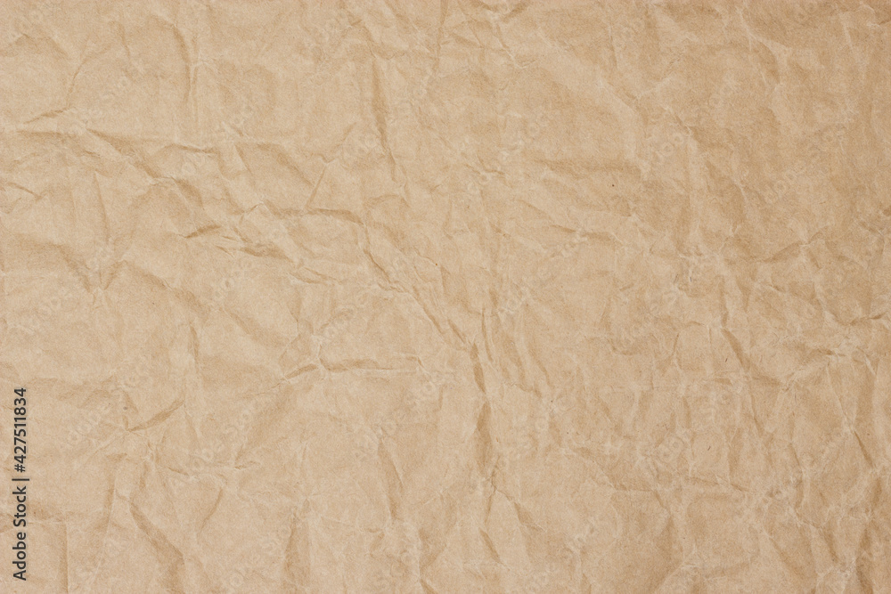 Obraz premium Old vintage brown page paper texture or background