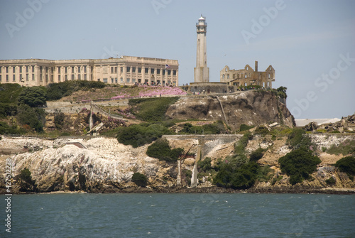 Famous Alcatraz island at San Francisco, California