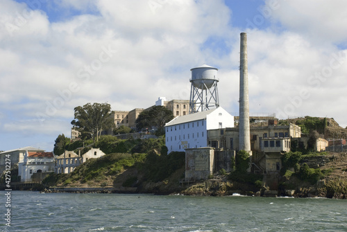 Famous Alcatraz island at San Francisco, California