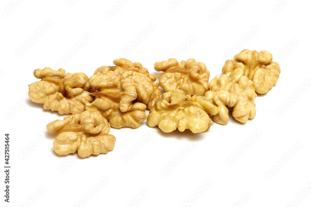 Walnuts isolated on white Walnuts isolated on white