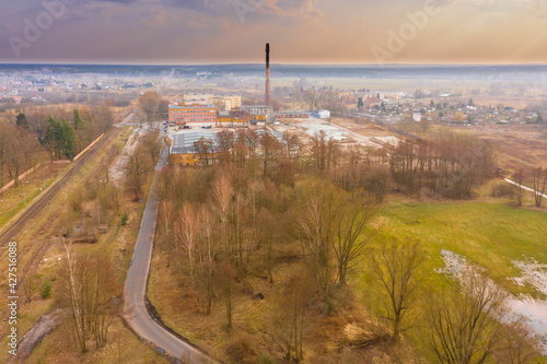 Iłowa, miasteczko w Polsce. Panorama miasta.