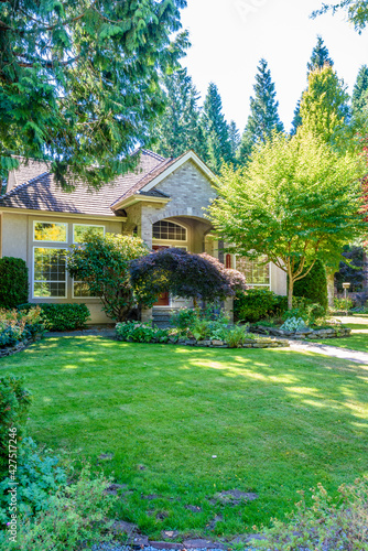 Luxury house in Vancouver, Canada.