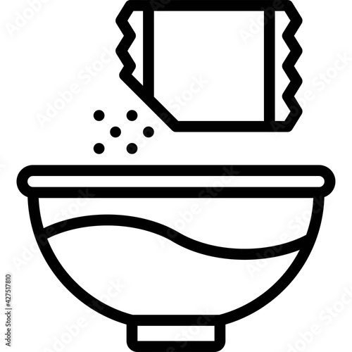 Add flavor icon, Bakery and baking related vector