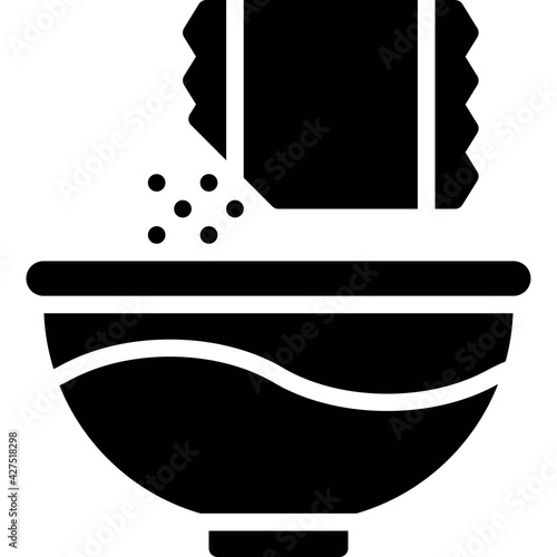 Add flavor icon, Bakery and baking related vector