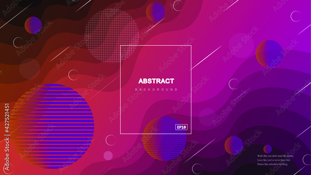dynamic background shape gradient pattern creative geometric wallpaper trendy gradient shapes composition.  composition,Template for the design of a website landing page or background .Colorful.Eps10 