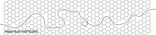 PARCOURS SINUEUX AU CENTRE DES ALVÉOLES. Alvéoles sans fond modifiables