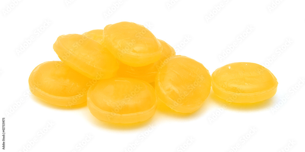 fruit-drops isolated on white fruit-drops isolated on white