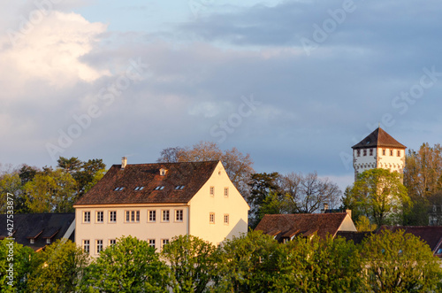 Gasthof zum Goldenen Sternen und St-Alban Tor, Basel, Schweiz