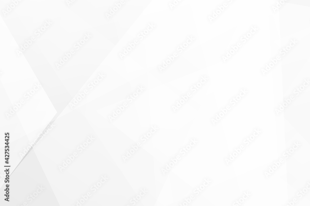 Fototapeta premium Abstract white and grey on light silver background modern design. Vector illustration EPS 10.
