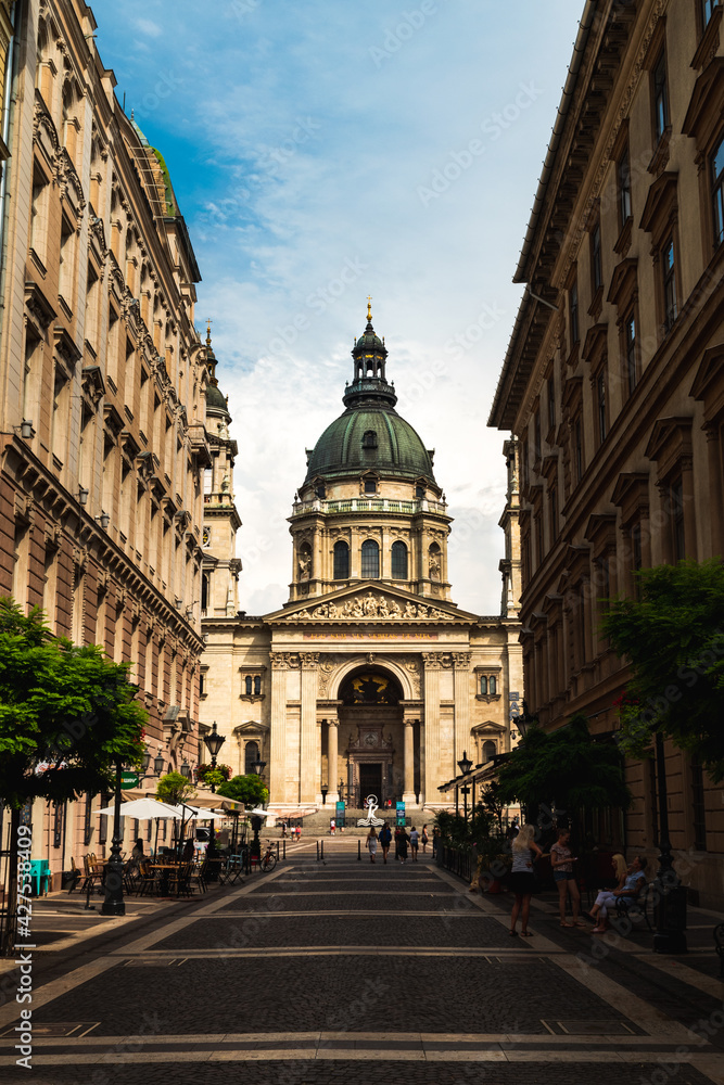 St Stephen's Basilica and summertime