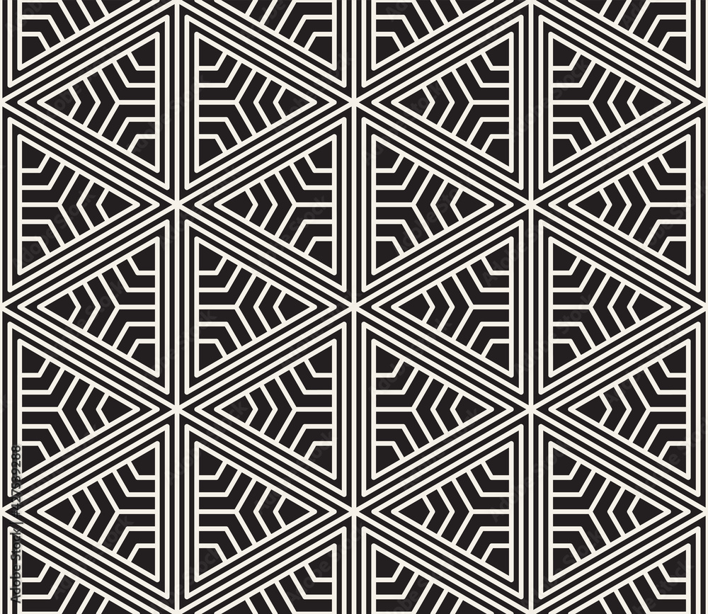Vector seamless pattern. Modern stylish abstract texture. Repeating geometric tiles Vector seamless pattern. Modern stylish abstract texture. Repeating geometric tiles