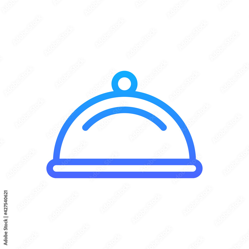Platter Vector Icon. Hotel and Services Symbol EPS 10 Platter Vector Icon. Hotel and Services Symbol EPS 10