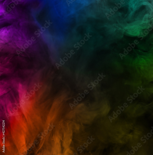 beautiful abstract backgrounds with flames and smoke.