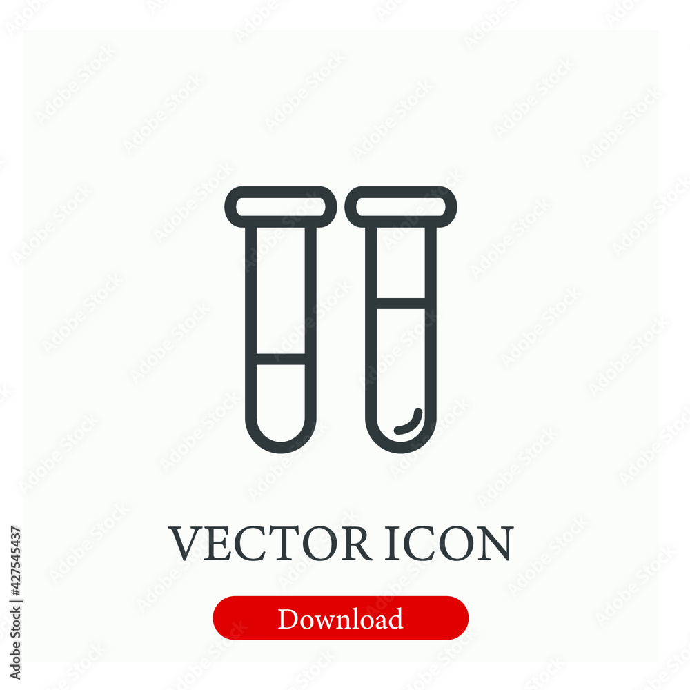 Laboratory vector icon. Editable stroke. Linear style sign for use on web design and mobile apps, logo. Symbol illustration. Pixel vector graphics - Vector Laboratory vector icon. Editable stroke. Linear style sign for use on web design and mobile apps, logo. Symbol illustration. Pixel vector graphics - Vector
