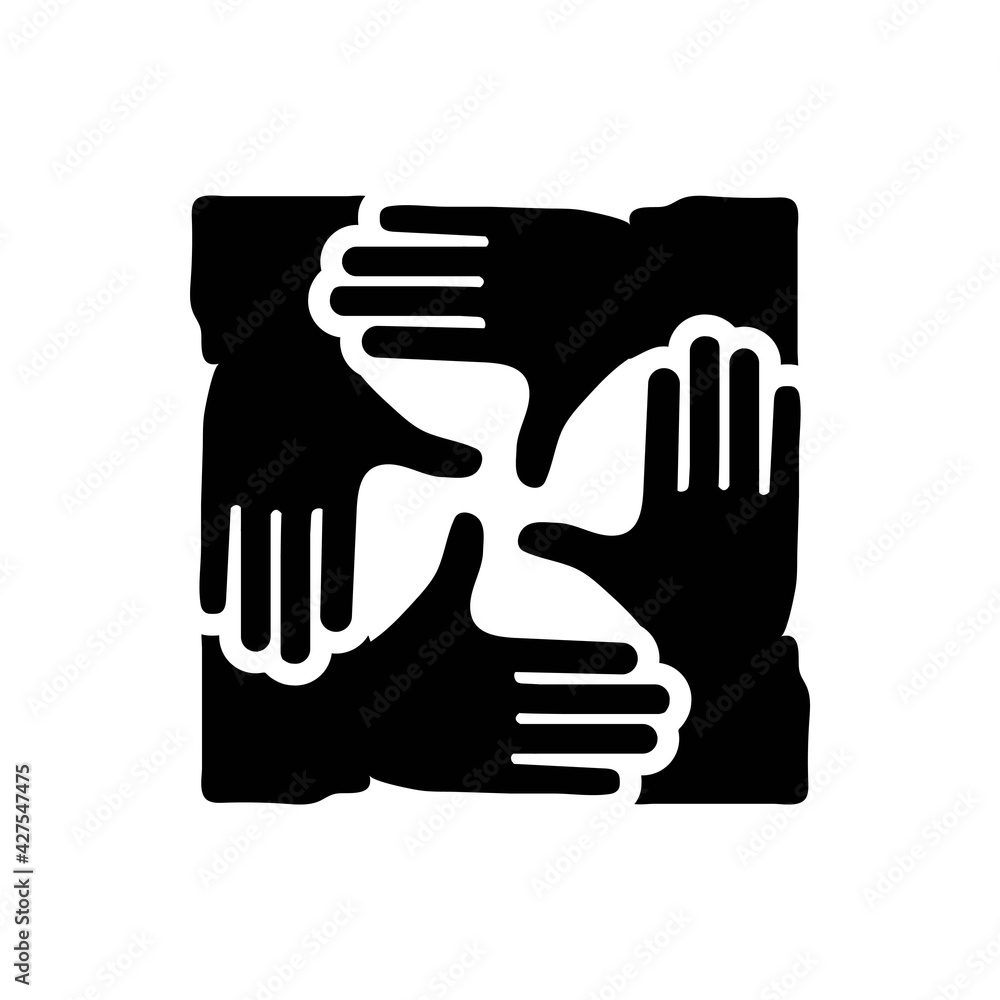 Teamwork together icon Teamwork together icon