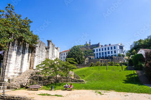 Cybele Archaeological Garden in Vienne in the Isere department of France