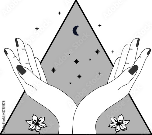 Cosmic Hand Logo