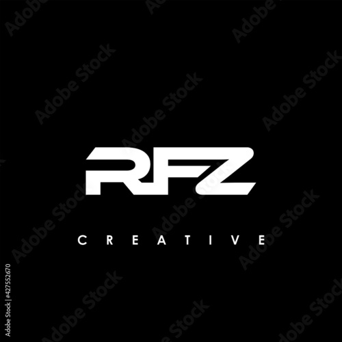 RFZ Letter Initial Logo Design Template Vector Illustration