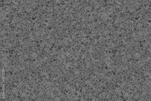 Wallpaper Mural grey gravel stones texture pattern backdrop Torontodigital.ca