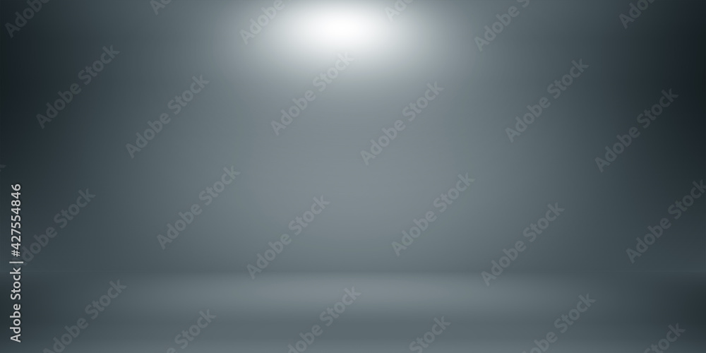 Empty room with gradient colors Empty room with gradient colors