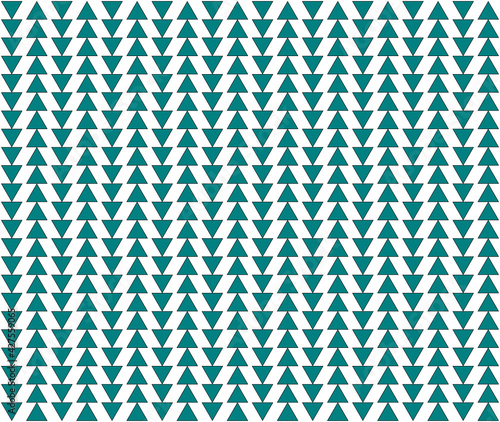 Patrón de triángulos en color azul pastel ordenados en filas verticales alternadas sobre fondo blanco