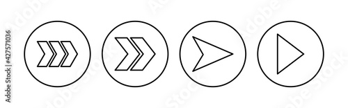 Arrow icon set. Arrow symbol. Arrow sign for your web design.