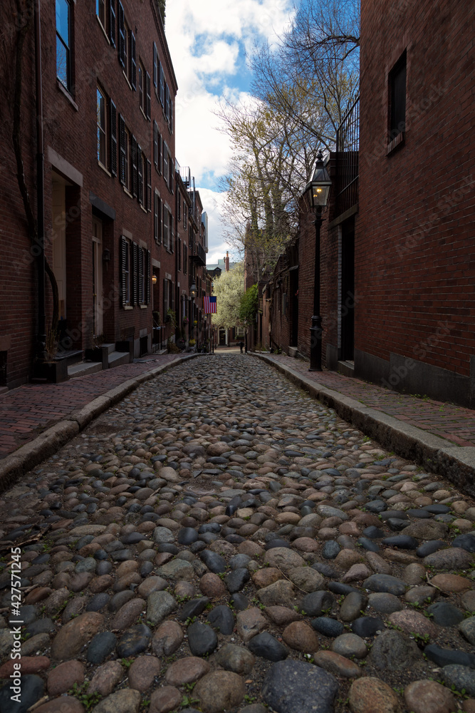 Fototapeta premium Places of Boston in Sping