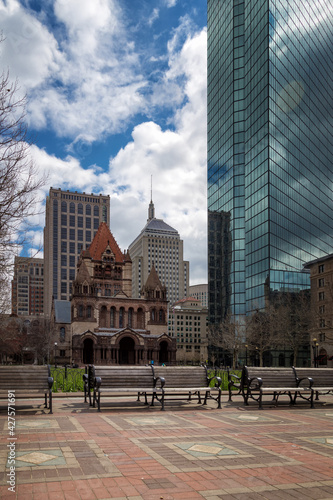 Copley Square in Boston Massachusetts