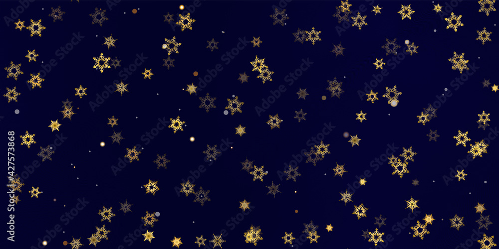 Gold snowflakes holiday seamless pattern. Gold snowflakes holiday seamless pattern.