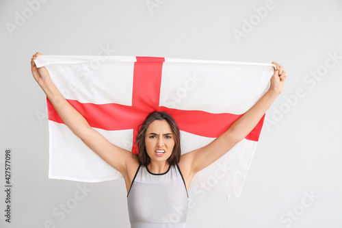Emotional cheerleader with ...