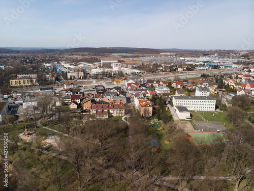 Skawina w słoneczny dzień/Skawina town on a sunny day, Lesser Poland, Poland © Pictofotius