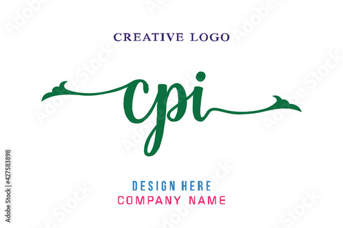 CPI lettering logo is simple, easy to understand and authoritative