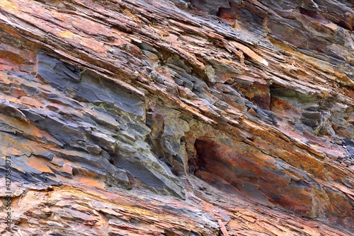 Rock texture background, in the mountains of Taiwan.