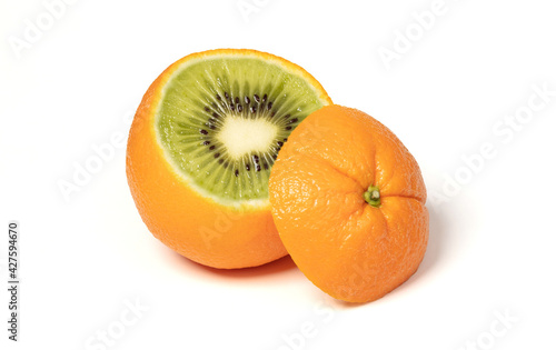 Weird orange, kiwi inside