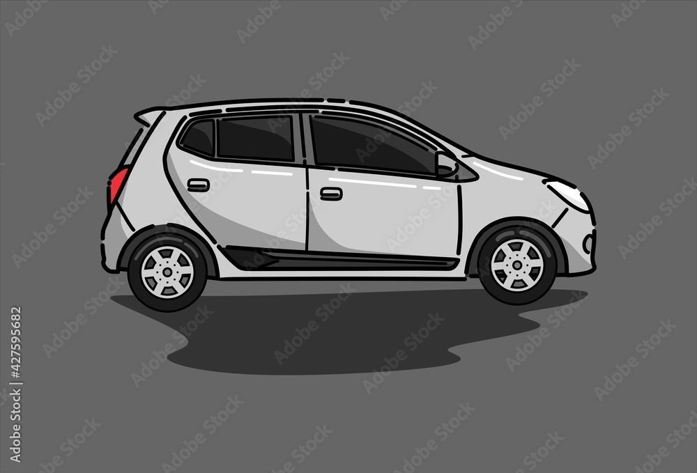 Obraz premium car vector illustration art