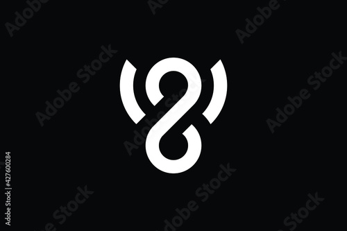 Creative Innovative Initial WZ logo and ZW logo. WZ Letter Minimal luxury Monogram. ZW Professional initial design. Premium Business typeface. Alphabet symbol and sign.
