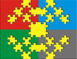 puzzle zestaw