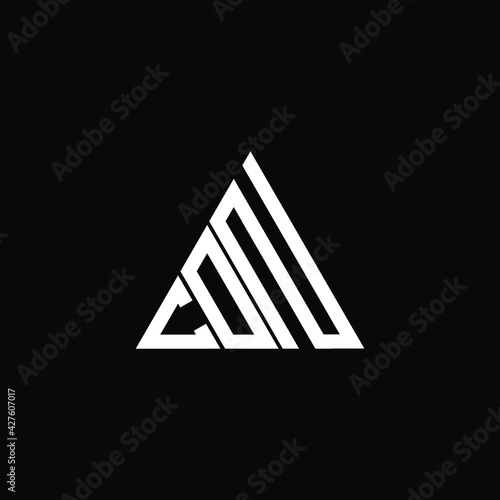 C D N letter logo creative design. CDN icon