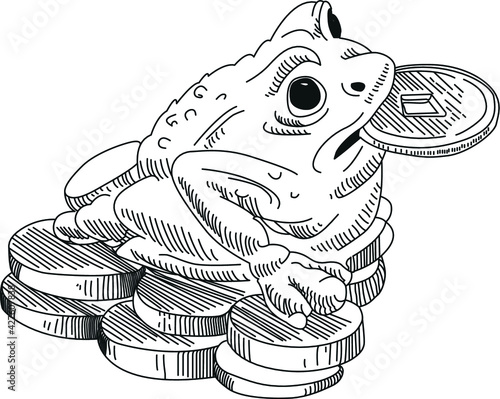 
Toad, the symbol of good luck and prosperity