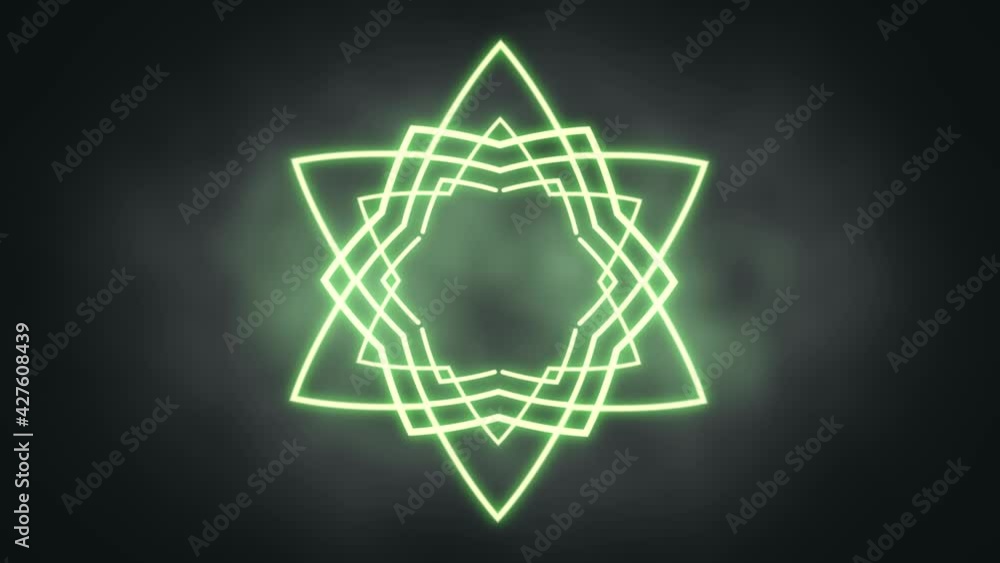 A looping star effect animation for a mystical visualizer A looping star effect animation for a mystical visualizer