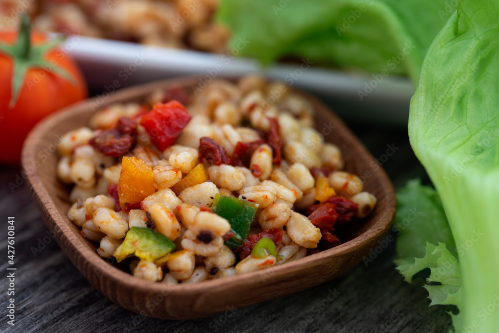 Wheat kernel salad Wheat kernel salad