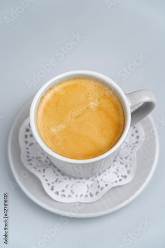 Coffee espresso isolated on white Clipping Path