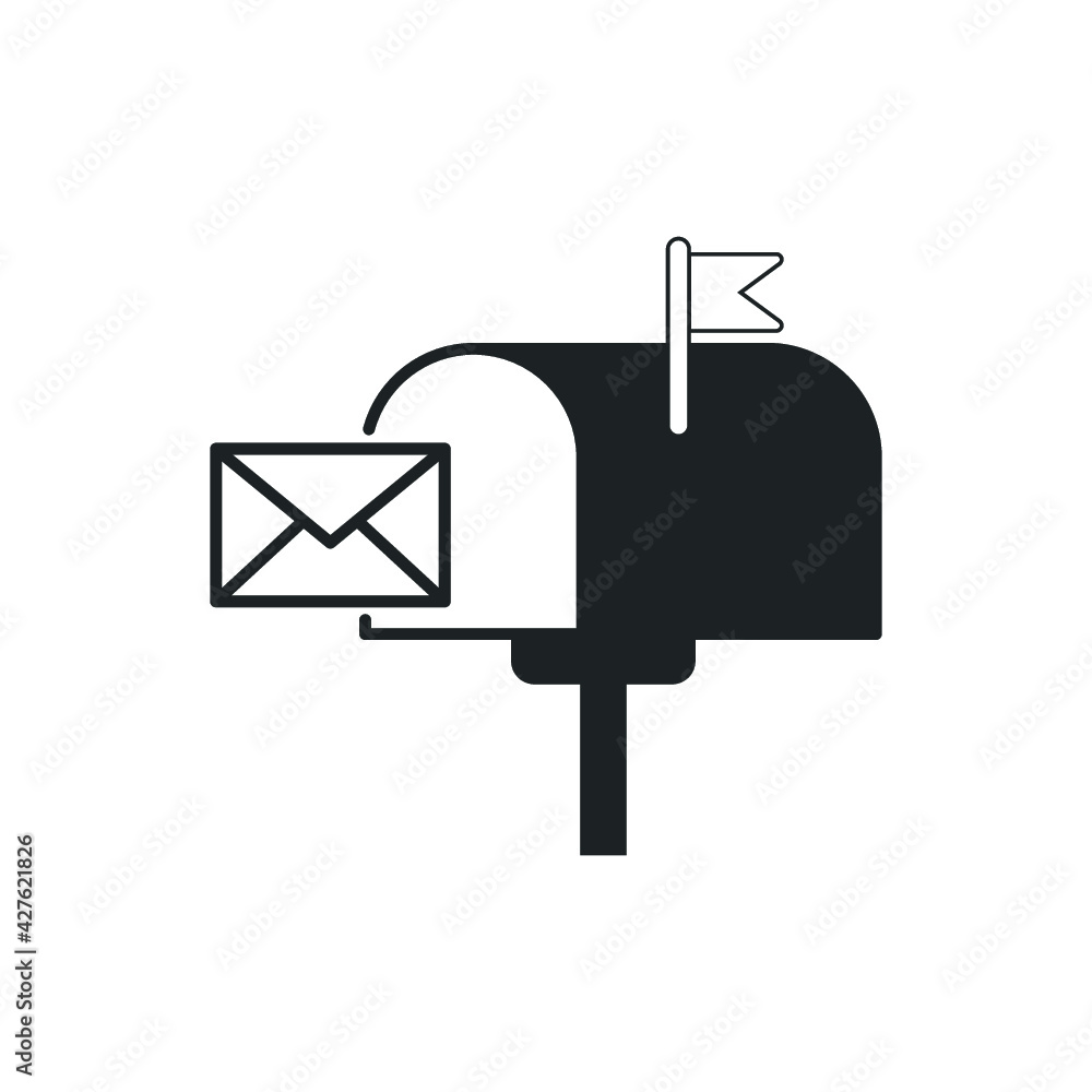mailbox icon design template