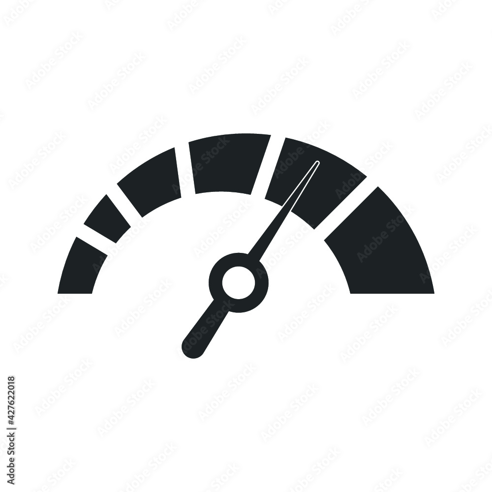 speedomete icon, High speed icon design speedomete icon, High speed icon design