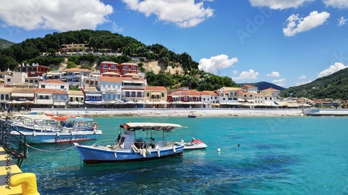 Parga Traditional Town. The Greek Caribean In Preveza  Greece  Epirus.
